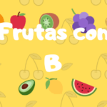 frutas con b