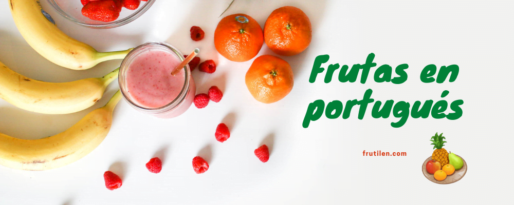 Nombres de frutas en portugués vocabulario